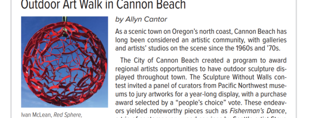 Outdoor Art Walk in Cannon Beach