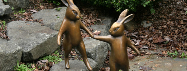 Step Rabbits by Georgia Gerber
