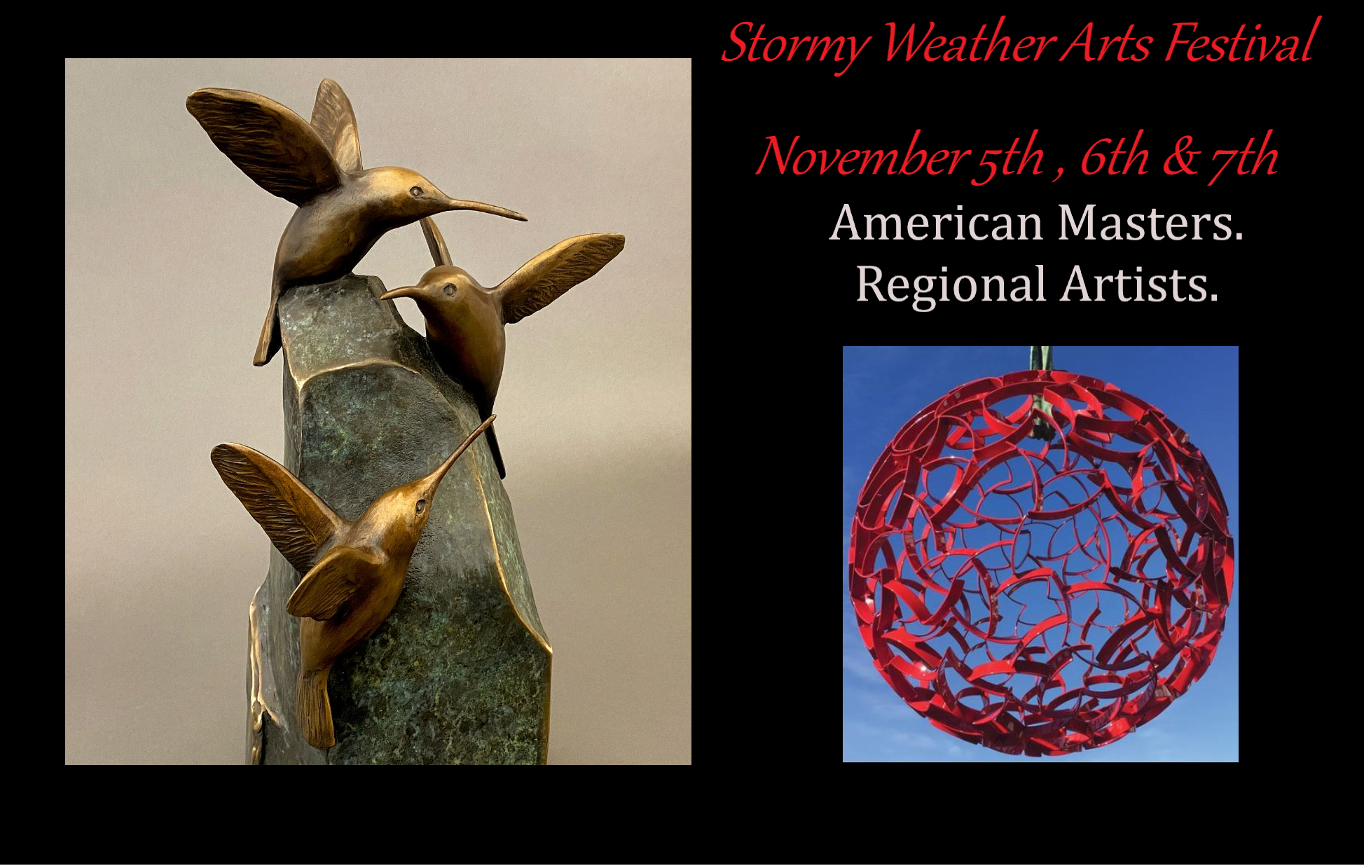 Read more about the article Stormy Weather Arts Festival – November 5, 6 & 7
